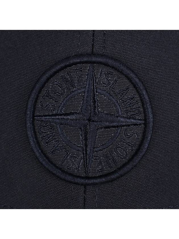 6 Panel Ball Cap Navy - STONE ISLAND - BALAAN 7