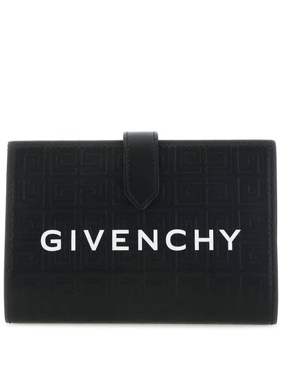 G Cut 4G Leather Card Wallet Black - GIVENCHY - BALAAN 2