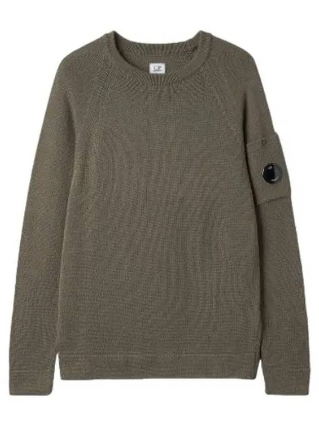 Compact Cotton Knit Bronze Green - CP COMPANY - BALAAN 1