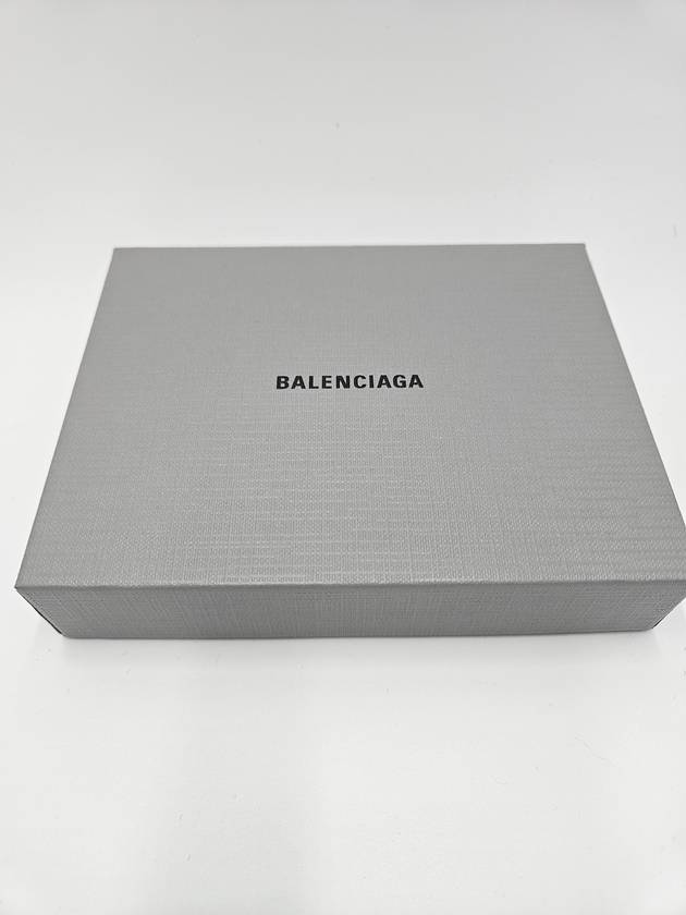 Logo Print Cash Card Wallet Black - BALENCIAGA - BALAAN 3