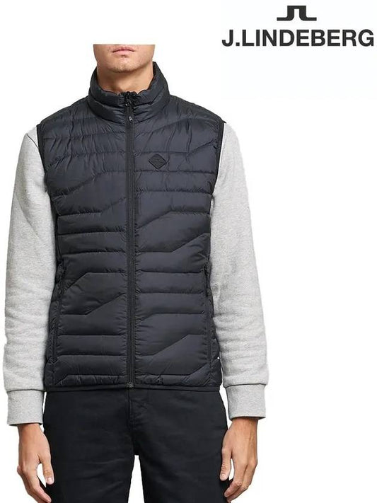 Men's Cliff Light Down Vest Black - J.LINDEBERG - BALAAN 2