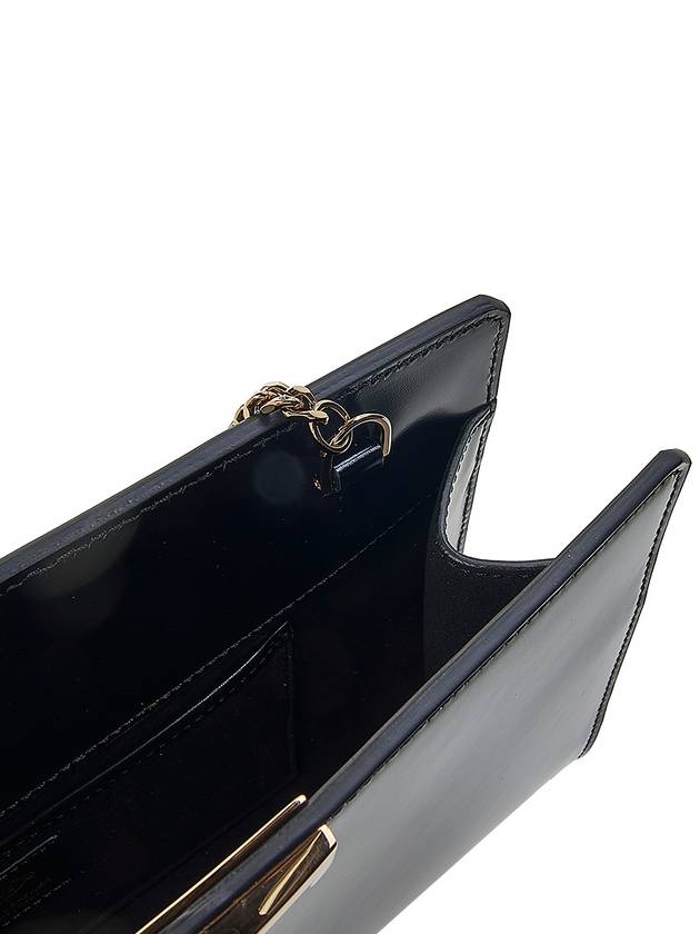 Women's T Logo Timeless Chain Clutch Bag Black - TOD'S - BALAAN 9