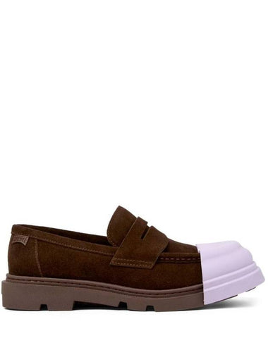 Junction Contrast Toe Cap Loafer Brown - CAMPER - BALAAN 1