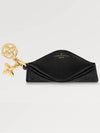 LV Charm Monogram Empreinte Leather Card Wallet Black - LOUIS VUITTON - BALAAN 5