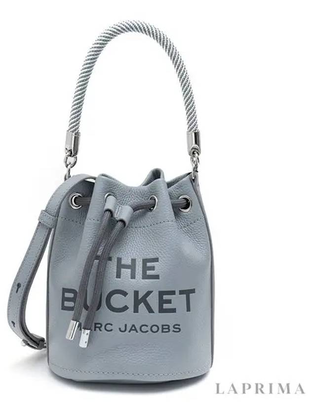 The Leather Bucket Bag Grey - MARC JACOBS - BALAAN 5