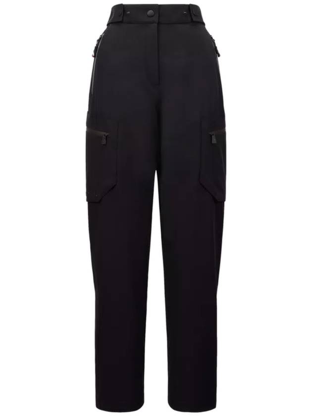 Jogging straight pants black - MONCLER - BALAAN 2