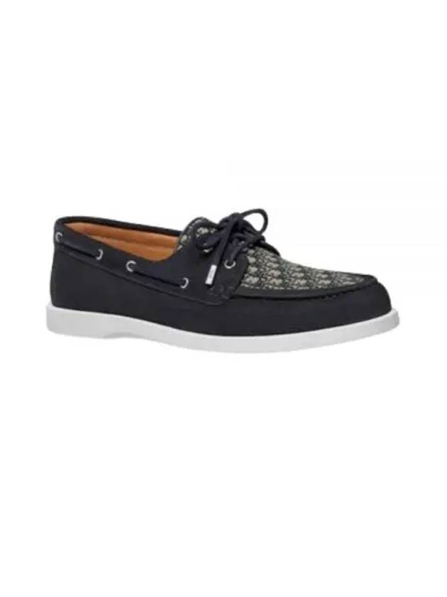 Granville Suede Boat Navy - DIOR - BALAAN 2