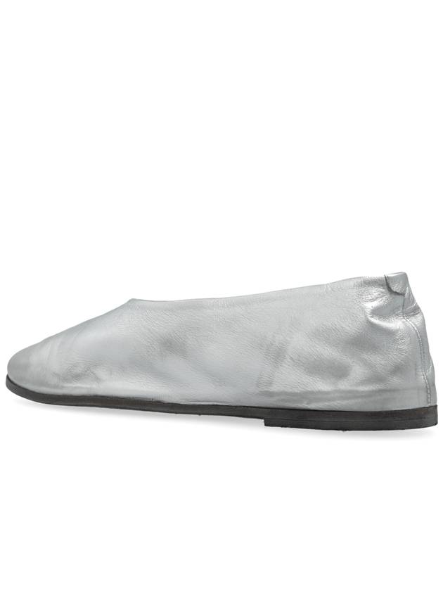 Marsell Leather Ballerinas, Women's, Silver - MARSELL - BALAAN 5