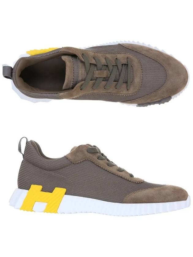 Bouncing Low Top Sneakers Etoupe - HERMES - BALAAN 2