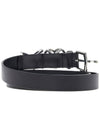Y Project Y Love Buckle Leather Belt BELT11S24 BLACK SILVER - Y/PROJECT - BALAAN 4