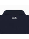 Drew Spring Slit Modified Collar T-shirt DM41LT36NAVY - DRUH GOLF - BALAAN 5