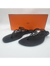 Island Sandals Noir - HERMES - BALAAN 2