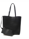 North South Shopping Tote Bag Black - SAINT LAURENT - BALAAN 2