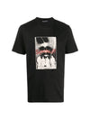 Loose Fit Regular Short Sleeve T-Shirt Black - NEIL BARRETT - BALAAN 1