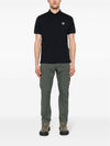 Compass Patch Short Sleeve Polo Shirt Navy - STONE ISLAND - BALAAN 6