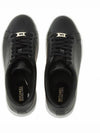 Irving Lace-Up Low Top Sneakers Black - MICHAEL KORS - BALAAN 7