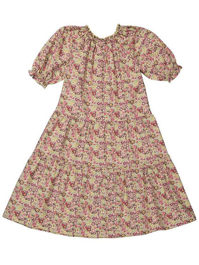 Bonton Girls Liberty Violet Emy Cotton Dress, Size 10Y - BONTON - BALAAN 2