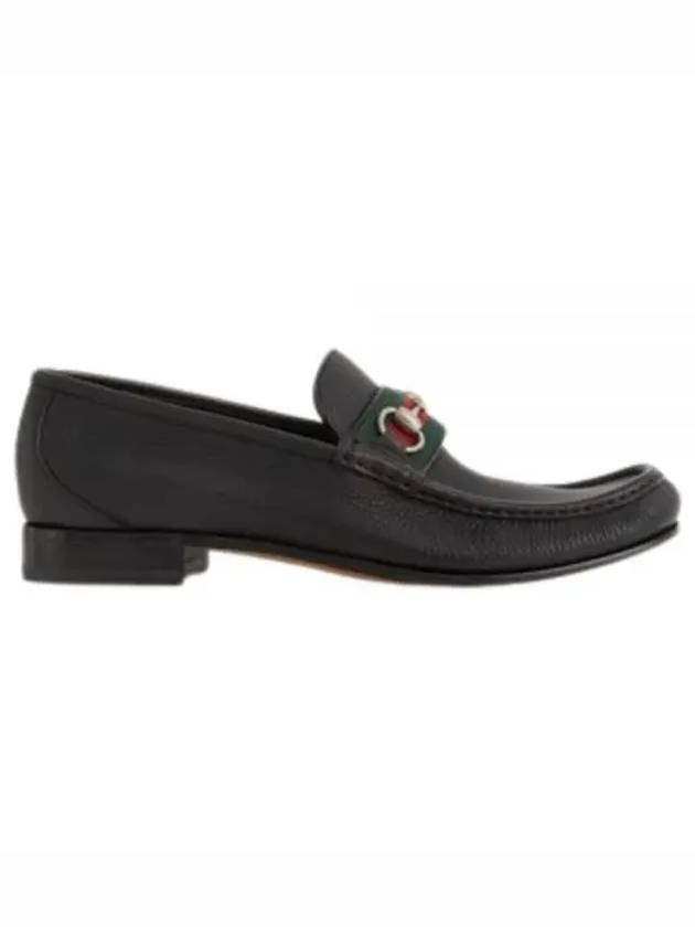 Men's Horsebit Loafers Black - GUCCI - BALAAN 2