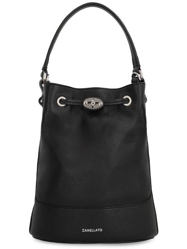 Zanellato Monda S Leather Bucket Bag - ZANELLATO - BALAAN 1