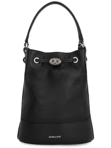 Zanellato Monda S Leather Bucket Bag - ZANELLATO - BALAAN 1