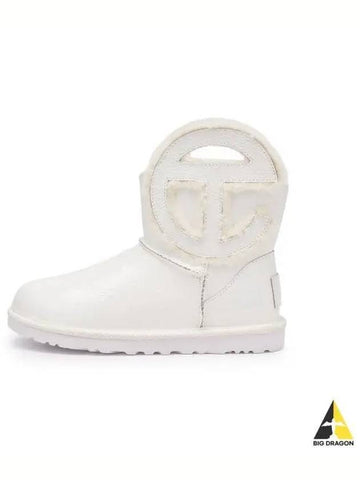 TELFAR Logo Mini Crinkle W White 1155790WHT - UGG - BALAAN 1