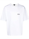 Jeremy Logo Short Sleeve T-shirt White - A.P.C. - BALAAN 2