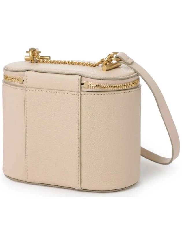 Marcie Vanity Mini Chain Grained Leather Cross Bag Pink - CHLOE - BALAAN 4