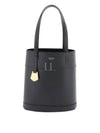 North South Charming Small Tote Bag Black - SALVATORE FERRAGAMO - BALAAN 2