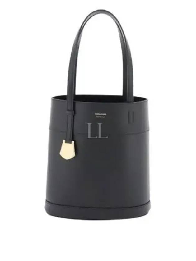 North South Charming Small Tote Bag Black - SALVATORE FERRAGAMO - BALAAN 2