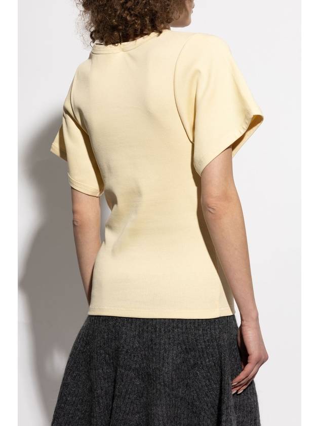 By Malene Birger Top Lunai, Women's, Yellow - BY MALENE BIRGER - BALAAN 4