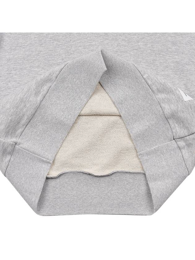 Classic Loopback Terry Tonal 4-Bar Relaxed Fit Crewneck Sweatshirt Pale Grey - THOM BROWNE - BALAAN 9