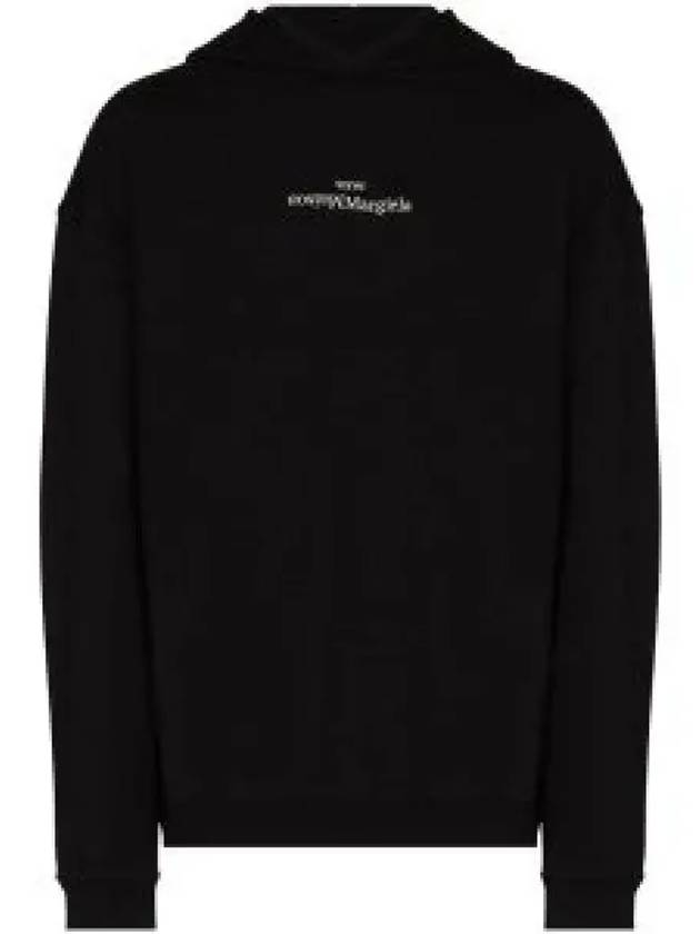 Riverse Embroidered Logo Hoodie Black - MAISON MARGIELA - BALAAN 2