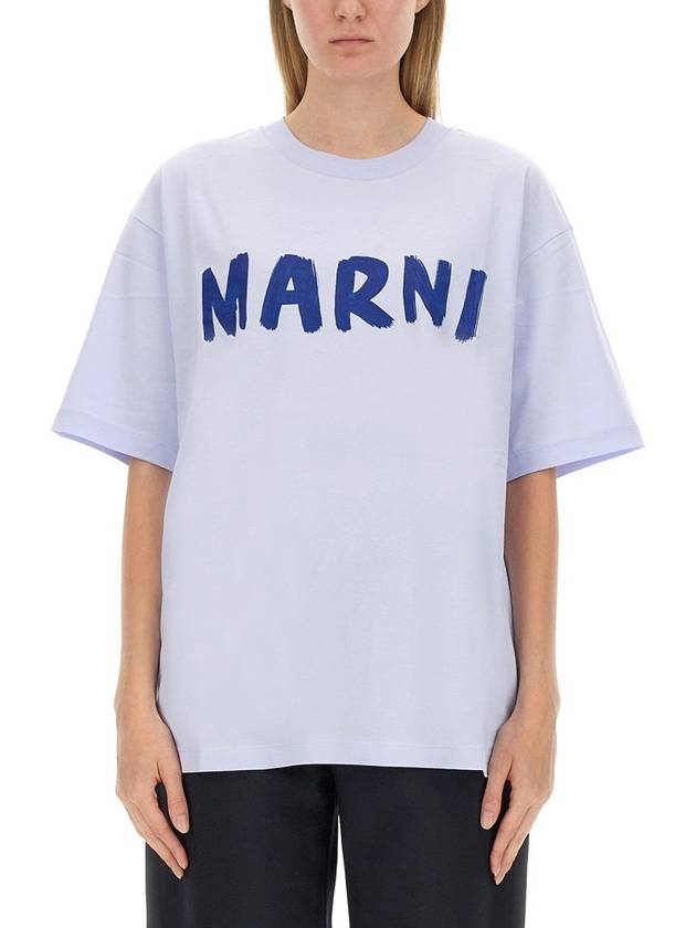 Marni White Cotton T-Shirt - MARNI - BALAAN 4