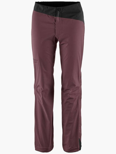 Women's Asynja Track Pants Amaranth Red - KLATTERMUSEN - BALAAN 2