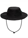 wide brim bucket hat black - TRIMERE - BALAAN 2