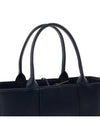 Arco Intrecciato Small Tote Bag Black - BOTTEGA VENETA - BALAAN 9