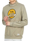 mock neck long sleeve t-shirt beige - HORN GARMENT - BALAAN 6