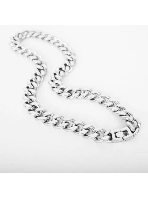 OG NO 2 Chain Surgical Steel Necklace Silver - BASSCLEF - BALAAN 5