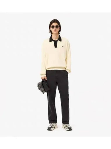 Men s Carpenter Pants Black - LACOSTE - BALAAN 1