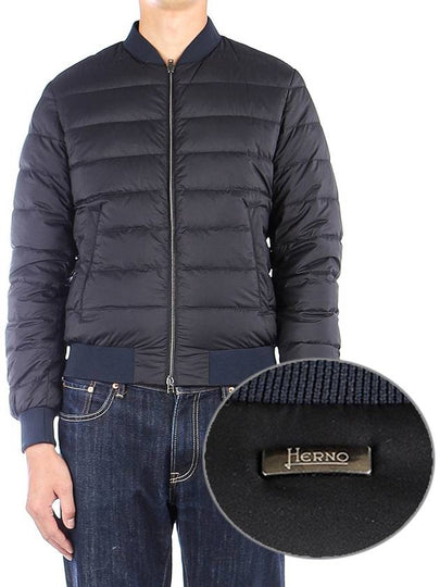 L'aviatore Bomber Padding Dark Navy - HERNO - BALAAN 2