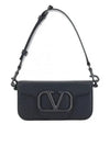 Logo Foldover Small Shoulder Bag Black - VALENTINO - BALAAN 2