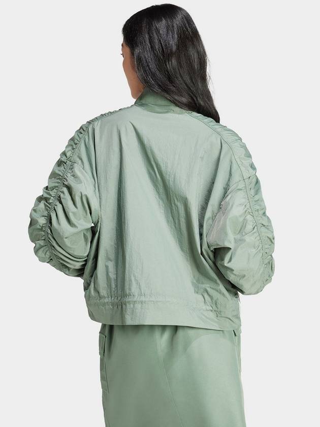 Originals Light Weight Bomber Jacket Green - ADIDAS - BALAAN 6