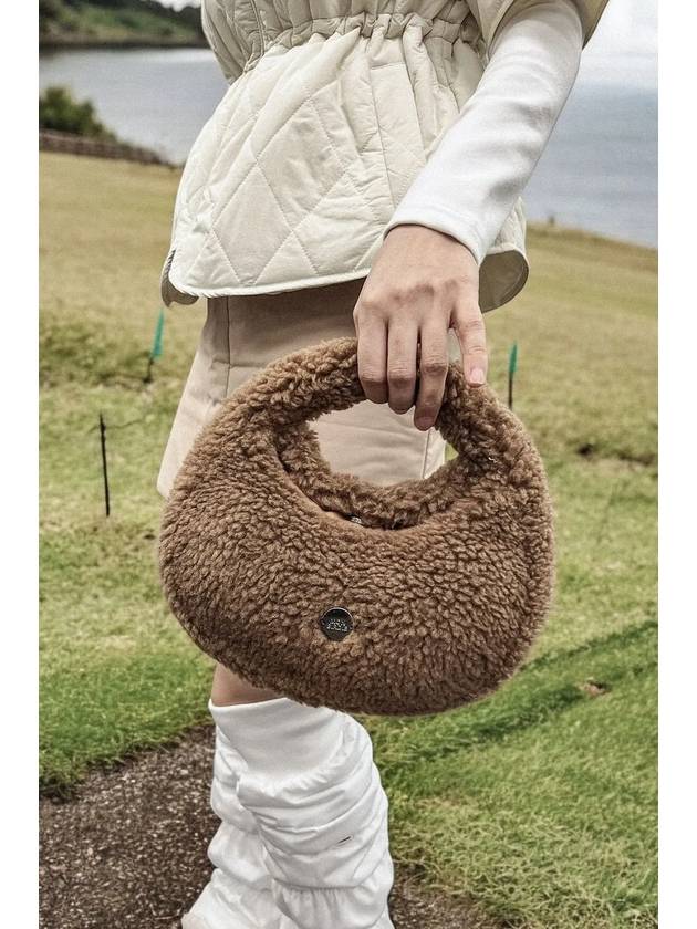 Dumble mini hobo bag BROWN - MONBIRDIE GOLF - BALAAN 7