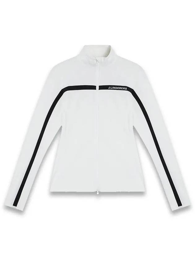 Janice Full Zip-up Jacket White - J.LINDEBERG - BALAAN 2