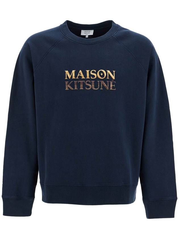 "oversized sweatshirt with - MAISON KITSUNE - BALAAN 1