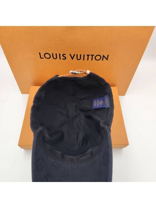 Monogram Essential Ball Cap Black - LOUIS VUITTON - BALAAN 3