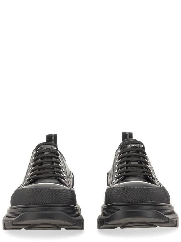 Boxer Dog Low Top Sneakers Black - ALEXANDER MCQUEEN - BALAAN 5