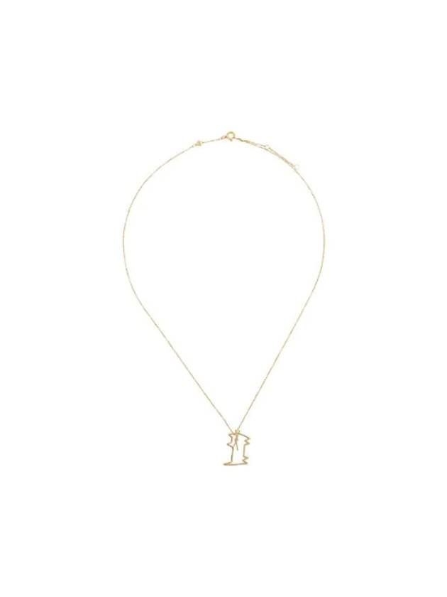 Cat Pendant Necklace Gold - ALIITA - BALAAN 1