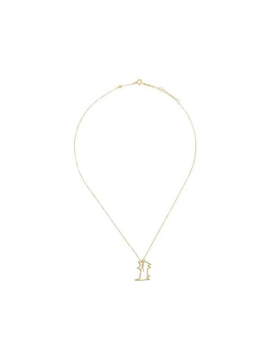 Cat Pendant Necklace Gold - ALIITA - BALAAN 1