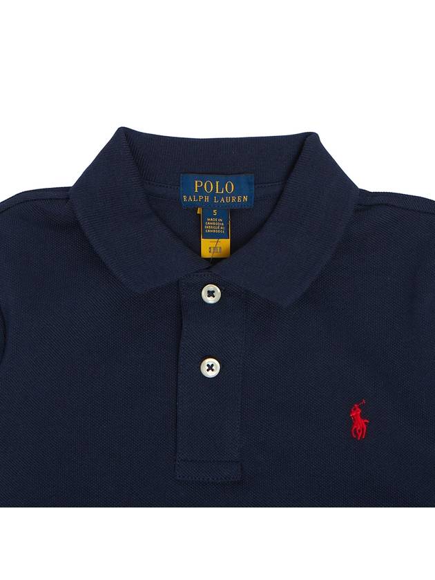 Kids Polo Shirt 322603252 005 Navy - POLO RALPH LAUREN - BALAAN 4